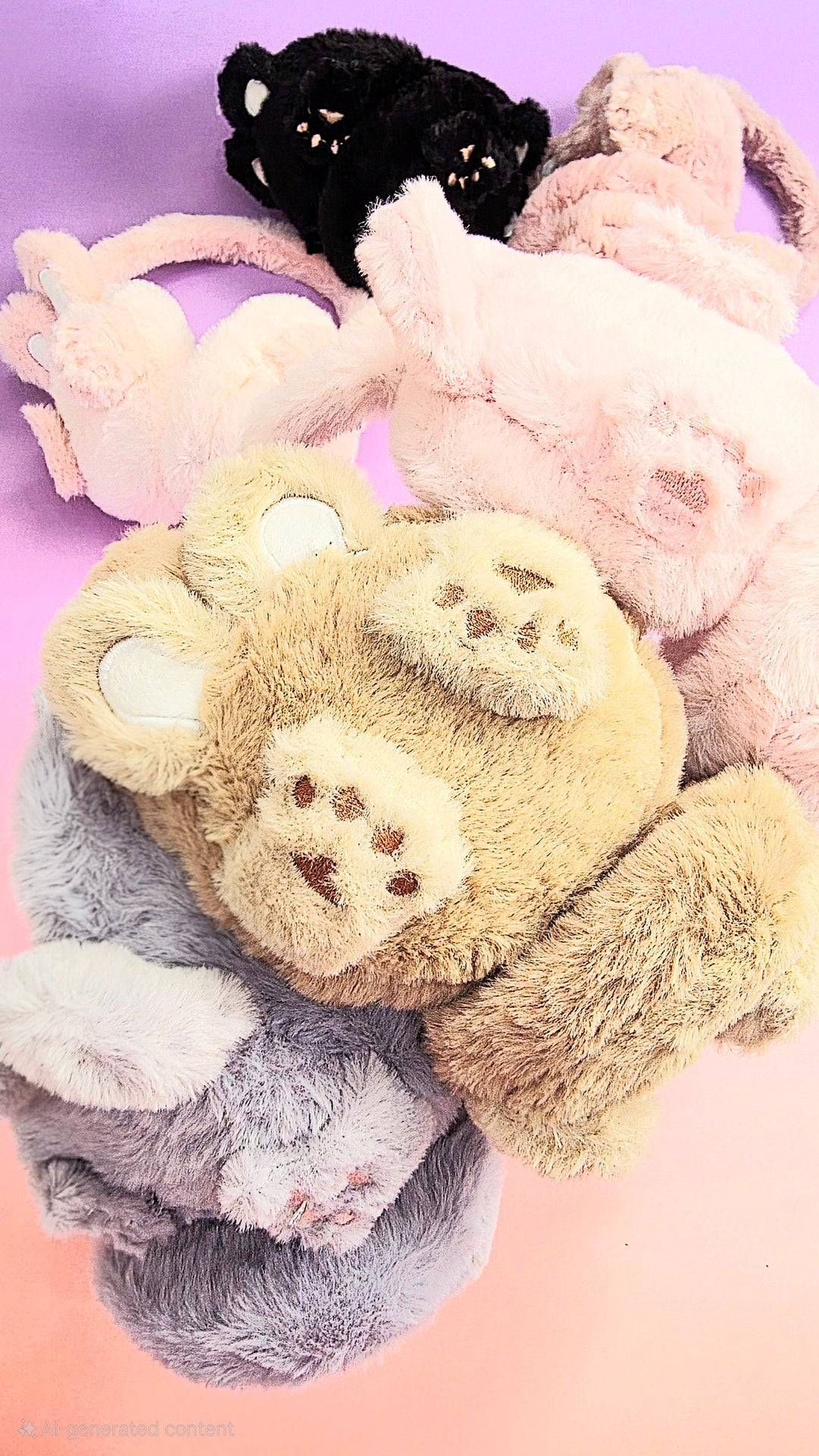 Rabbit Ear Muffs for kids pack of 12