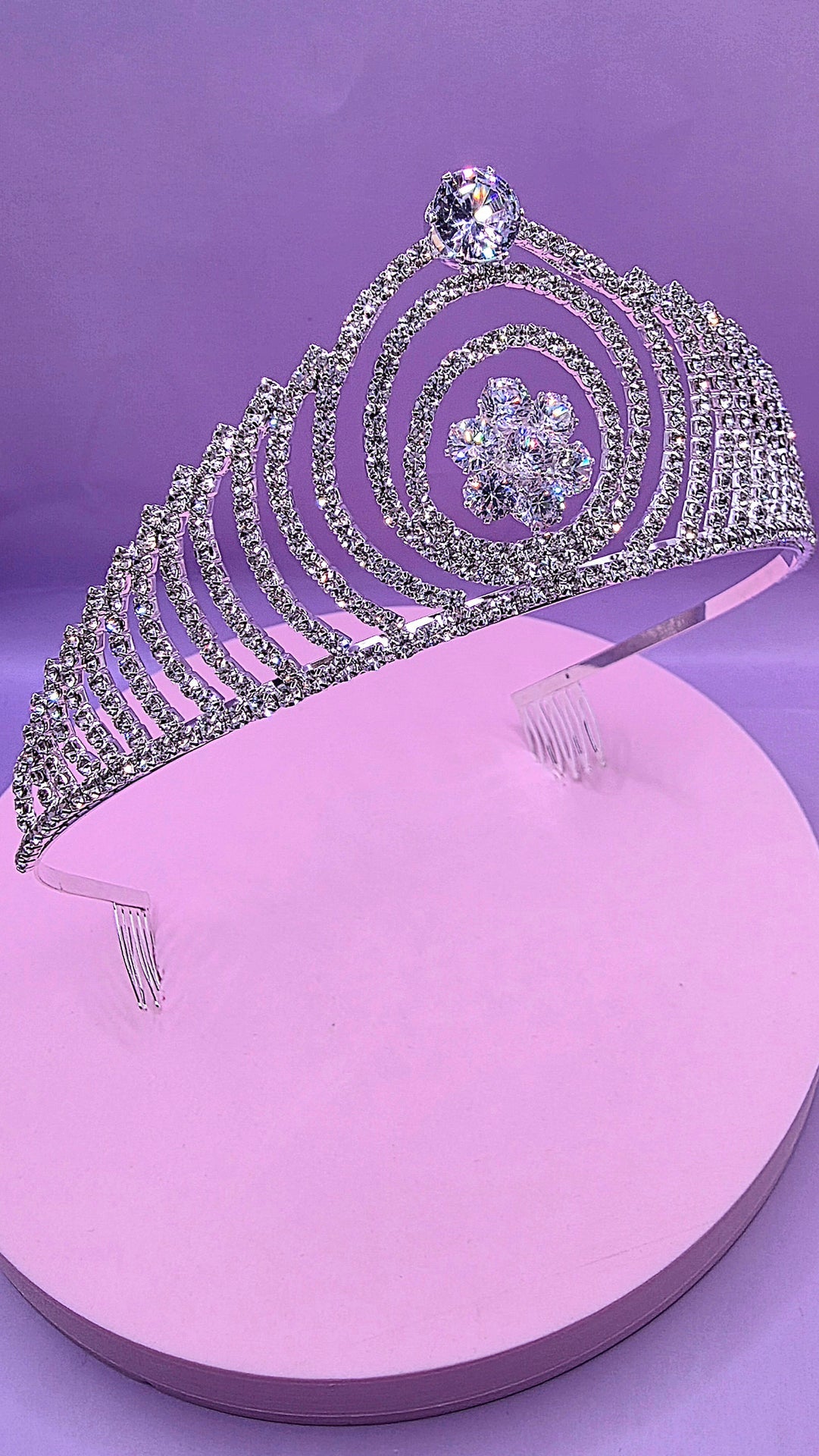 Luxe Queen Crystal Tiara