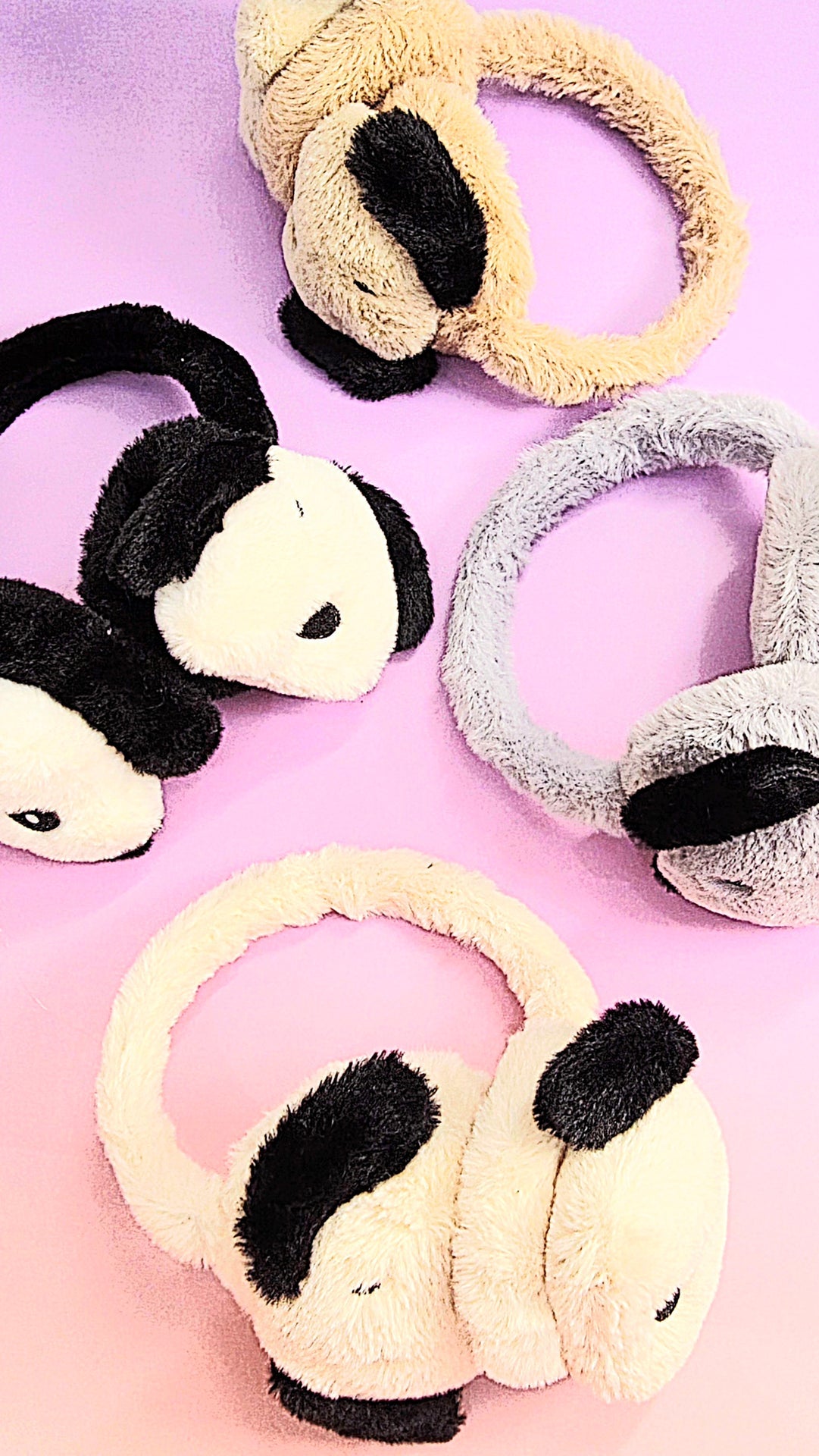 Puppy Dog Ear Muffs for kids pack of 12