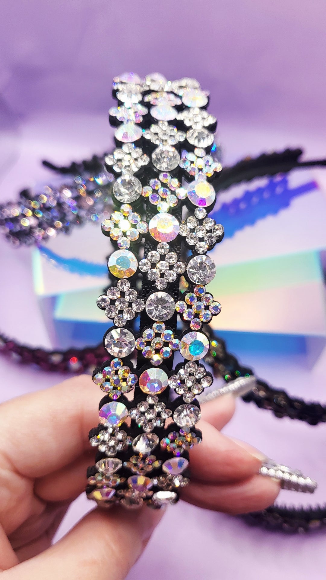 Lace Crystal Hair band