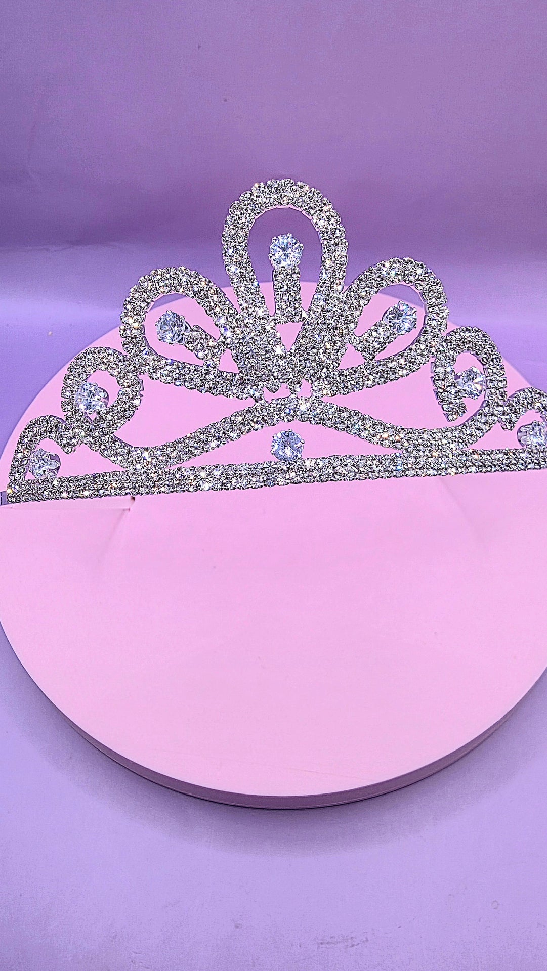 Glamour Crystal Tiara