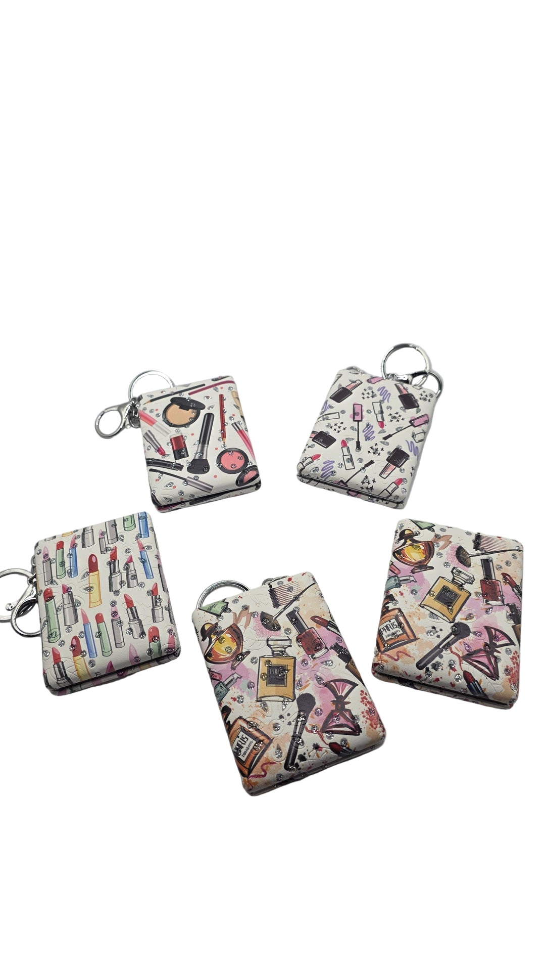 Beauty & Cosmetics Sparkly Compact Mirrors Pack of 12